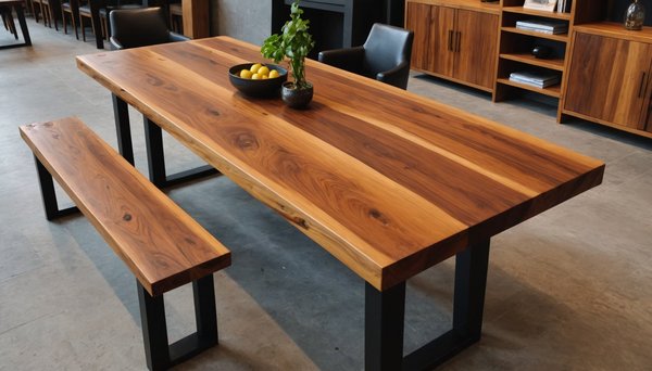 Explorez les atouts d'une table fabriquée en teck recyclé