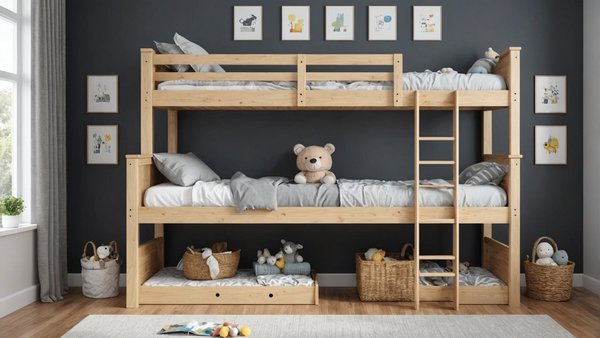 Lit superposé bébé: optimisez l'espace et l'organisation de la chambre