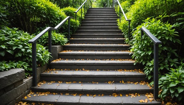 Choisir la résine idéale pour un escalier extérieur durable