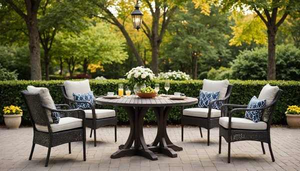 Aménagez votre extérieur avec des tables et chaises pratiques
